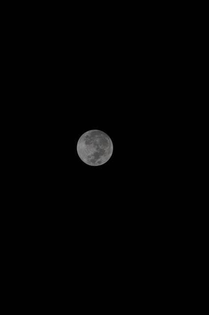 NASA image: The full Moon is pictured from the International Space Station