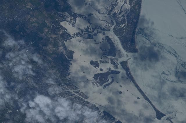 NASA image: Venice, Italy, is pictured from the International Space Station