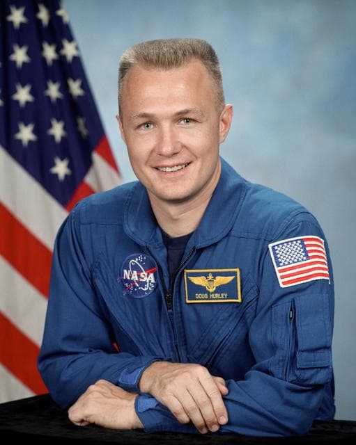 NASA image: Douglas G. Hurley - ASCAN portrait