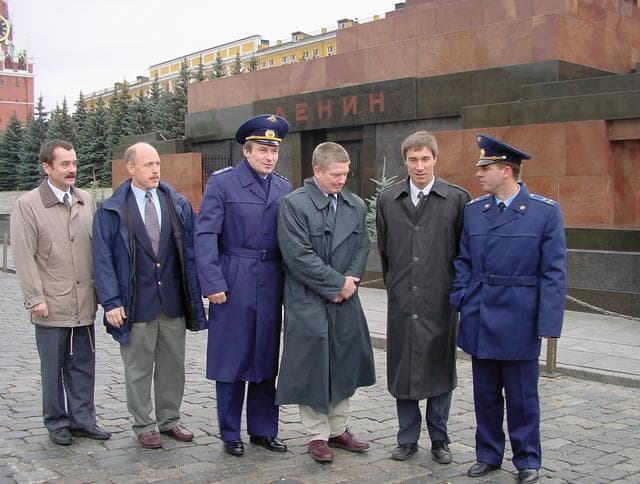 NASA image: Various views of Expedition One crewmembers in Russia