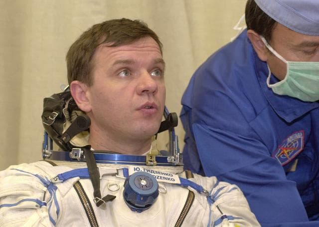 NASA image: Various views of Expedition One crewmembers in Russia