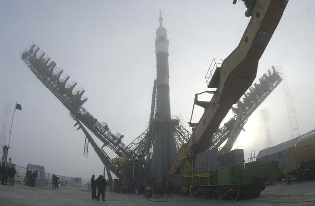 NASA image: Various views of the Expedition One mission preparation