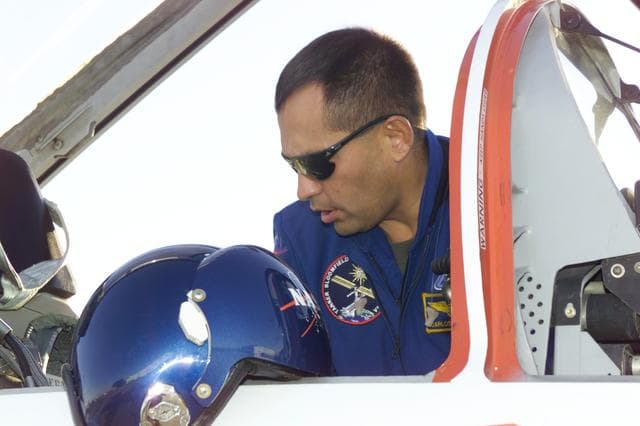 NASA image: STS-97 crew departure for KSC