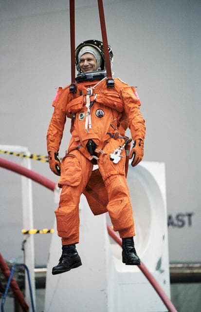 NASA image: STS-112 Water Survival Training, SCTF, NBL