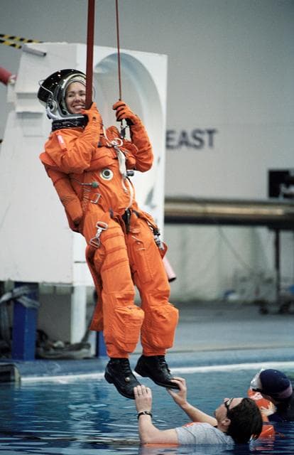 NASA image: STS-112 Water Survival Training, SCTF, NBL