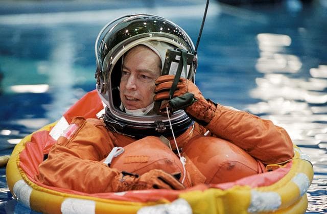 NASA image: STS-112 Water Survival Training, SCTF, NBL