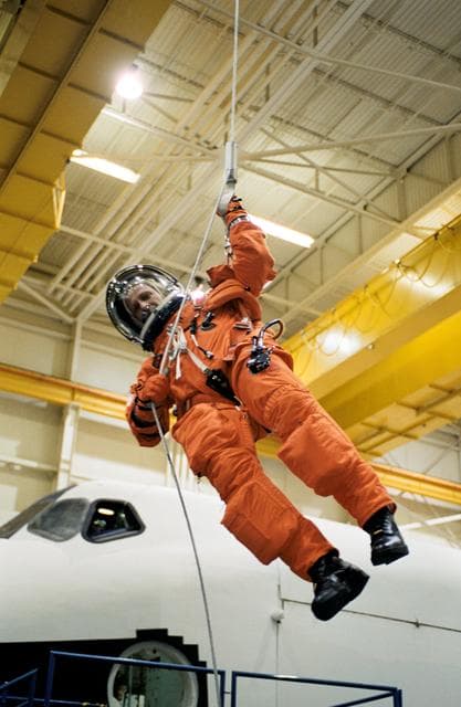 NASA image: Preflight Coverage of the STS-113 and Expedition 6 Bailout Training