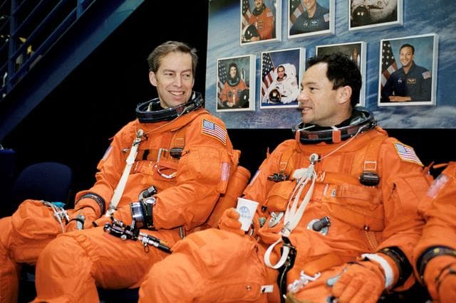 NASA image: Preflight Coverage of the STS-113 and Expedition 6 Bailout Training