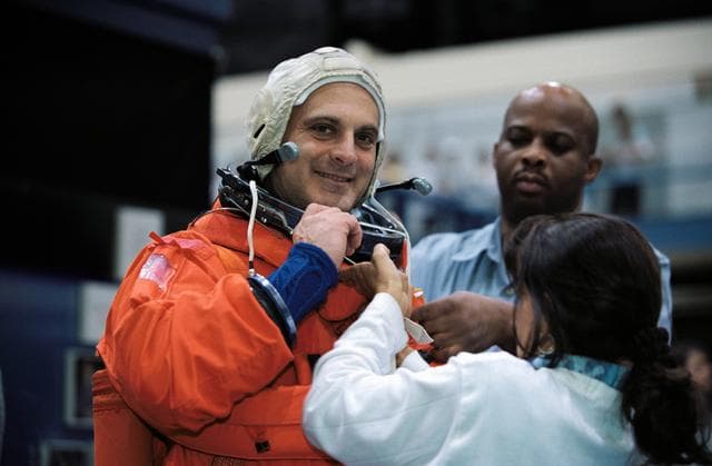 NASA image: STS-112 Preflight Emergency Egress Training