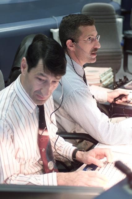 NASA image: Documentation of White Flight Control Room (WFCR), Building 30 during STS-109.