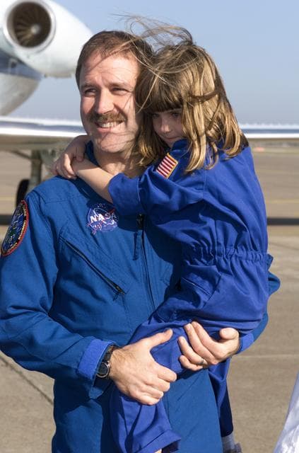 NASA image: STS-109 Crew Return Ceremony at Ellington Field