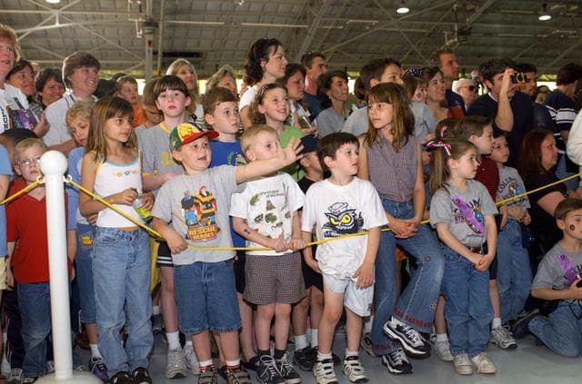 NASA image: STS-109 Crew Return Ceremony at Ellington Field
