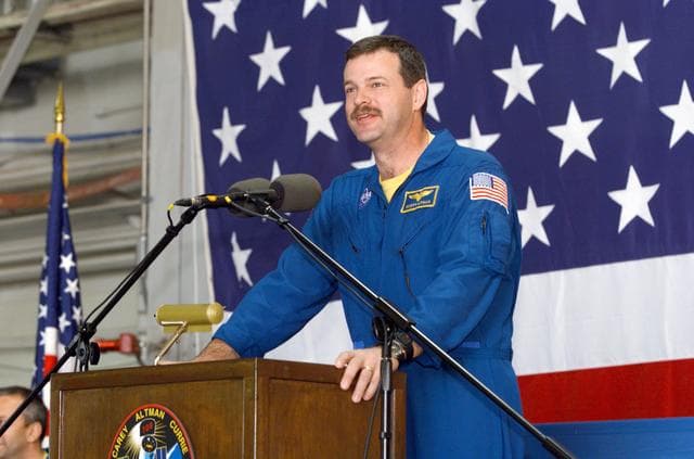 NASA image: STS-109 Crew Return Ceremony at Ellington Field