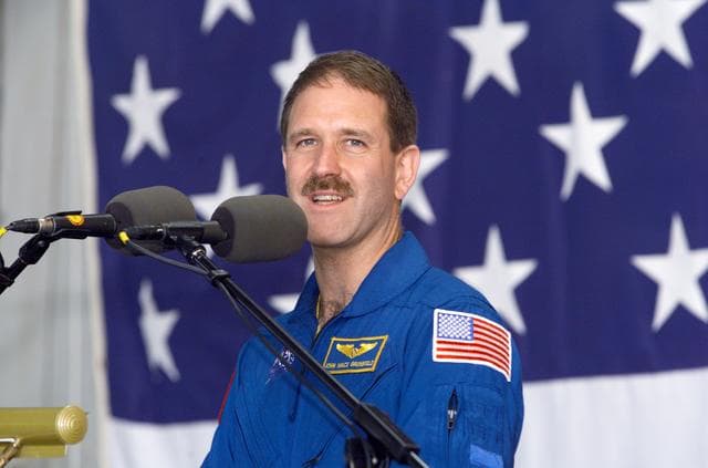 NASA image: STS-109 Crew Return Ceremony at Ellington Field