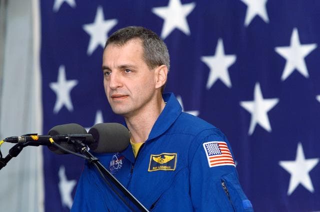 NASA image: STS-109 Crew Return Ceremony at Ellington Field