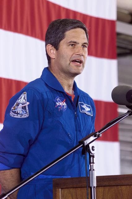 NASA image: STS-111 Crew Return - Photographic Support for Media Services