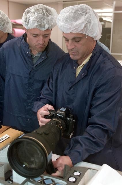 NASA image: STS-112 Middeck Bench Review, USA FPC.