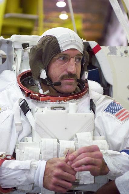 NASA image: STS-115 EVA training at the Neutral Buoyancy Laboratory (NBL)