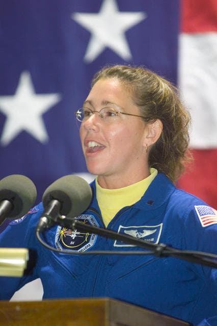 NASA image: STS-112 Crew Return, Ellington Field.