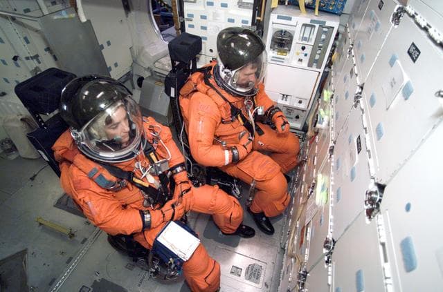 NASA image: Photographic coverage of STS-115 Crew Egress Training out of CCT- II.