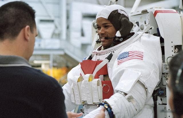 NASA image: STS-116  Curbean during EVA NBL,Training.