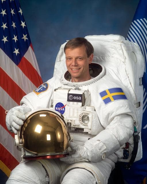 NASA image: Official portrait of Astronaut Christer Fuglesang.