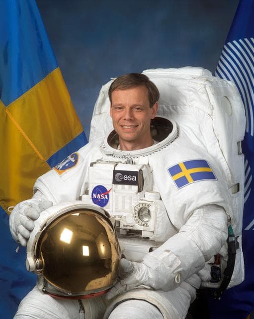 NASA image: Official portrait of Astronaut Christer Fuglesang.