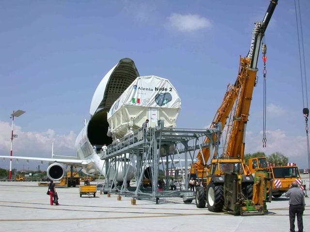 NASA image: Node 2 at Alenia Spazio