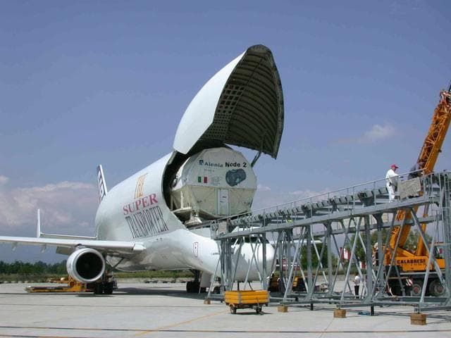NASA image: Node 2 at Alenia Spazio
