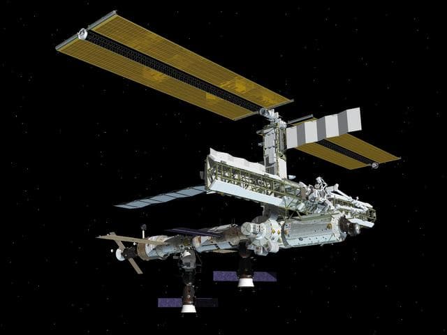 NASA image: Current Configurations of ISS for use on HSF web