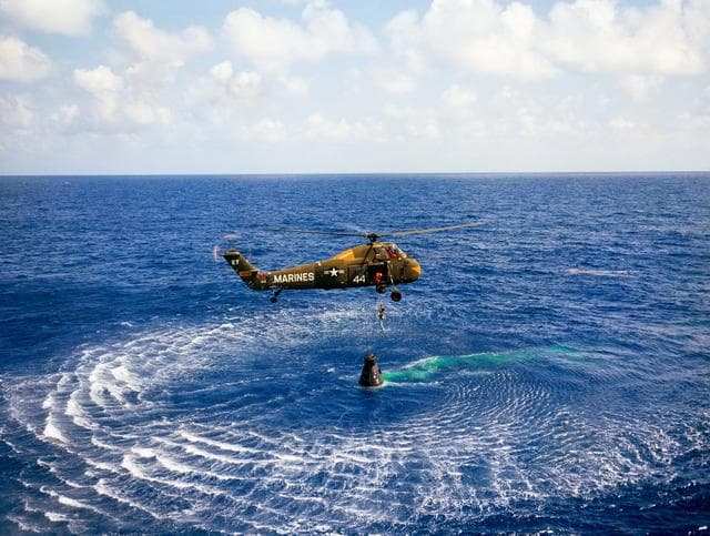 NASA image: Mercury Redstone 3 Rescue Flight