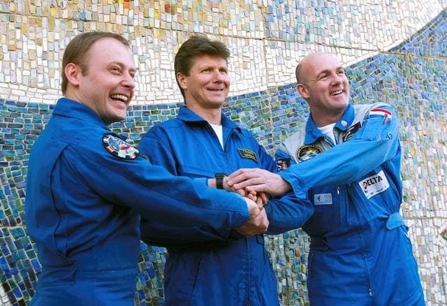 Expedition Nine Preflight and Misson Photographs