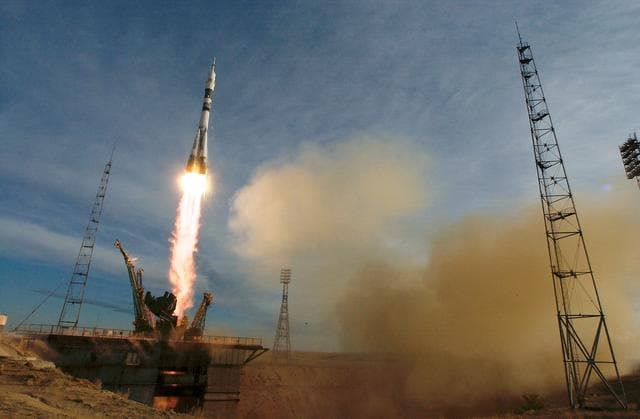 NASA image: Soyuz TMA-5 spacecraft launch