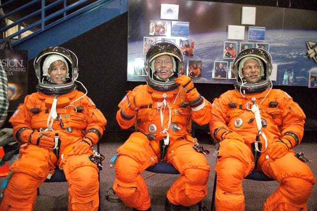 NASA image: STS-121 Preflight Emergency Egress Training
