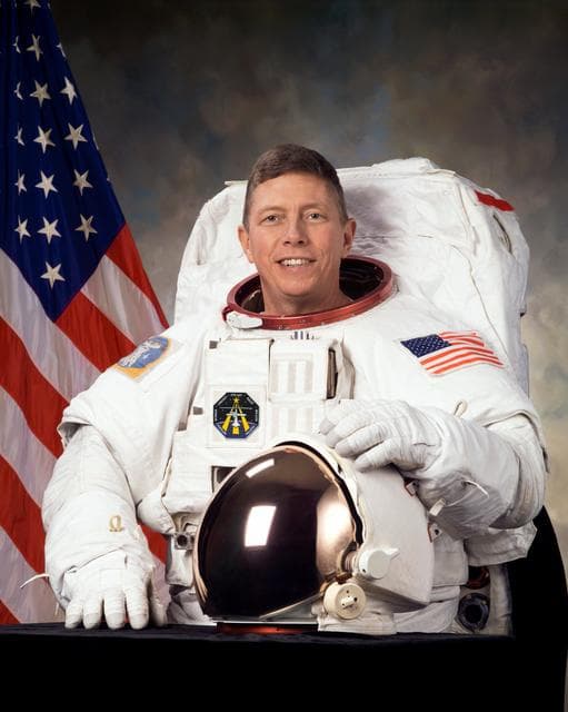 NASA image: Official Portrait of Astronaut Michael E. Fossum