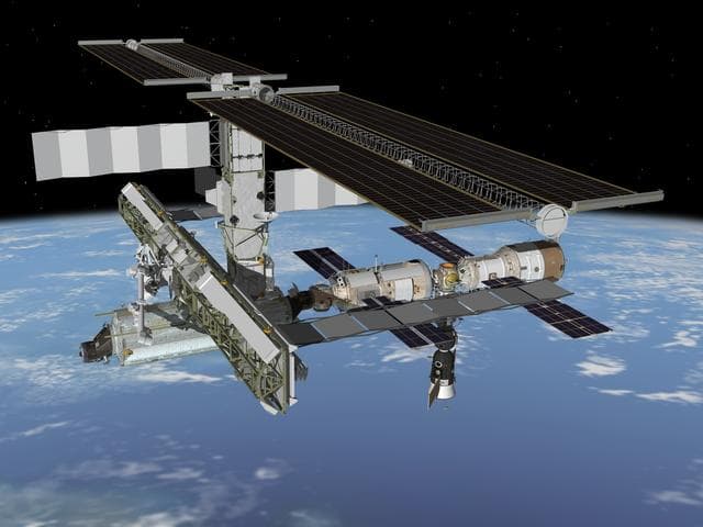 NASA image: Current Configurations of ISS for use on HSF web