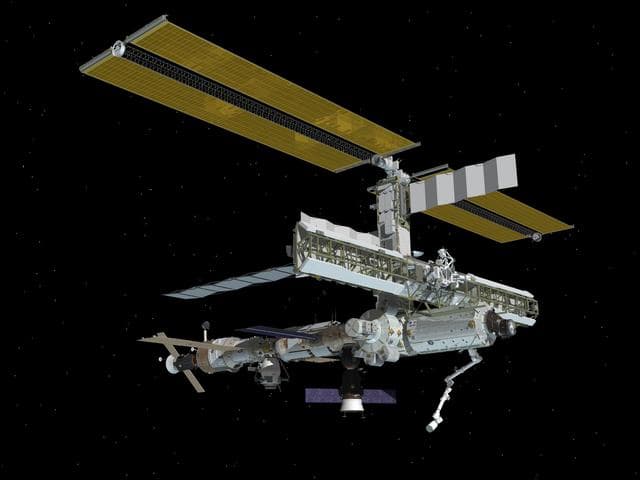 NASA image: Current Configurations of ISS