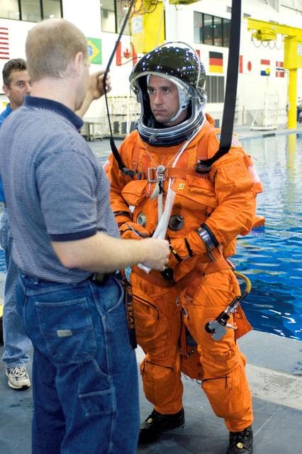 NASA image: STS-116 Water Survival Training