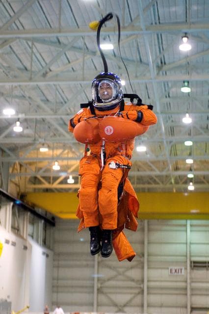 NASA image: STS-116 Water Survival Training