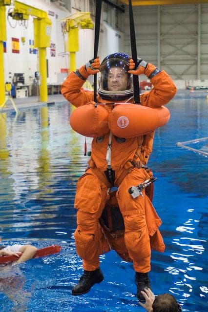 NASA image: STS-116 Water Survival Training
