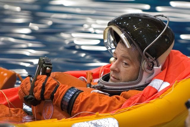 NASA image: STS-116 Water Survival Training