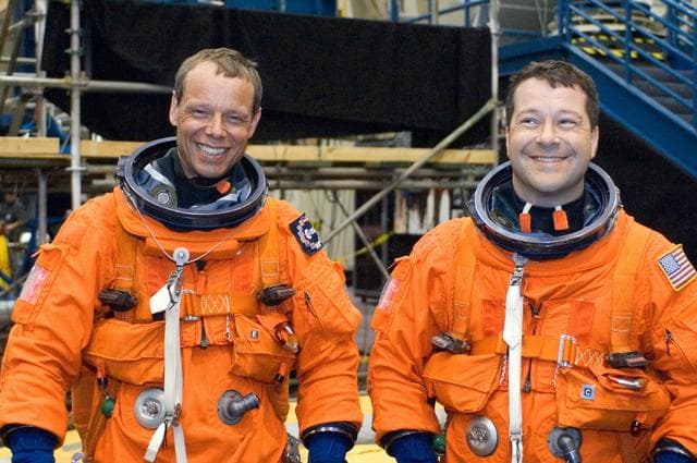 NASA image: STS-116 payload egress training