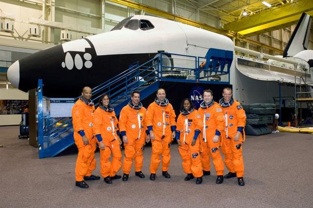 NASA image: STS-116 payload egress training