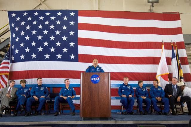 NASA image: STS-114 Homecoming Ceremony