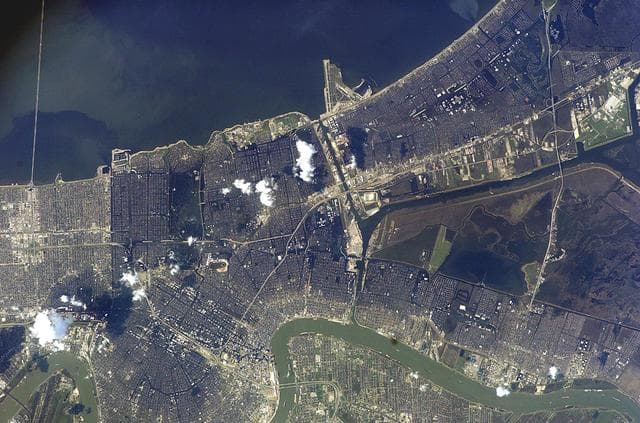 NASA image: New Orleans after Hurricane Katrina
