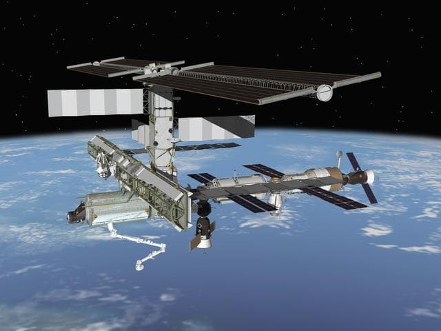 NASA image: Current Configurations of ISS for use on HSF web