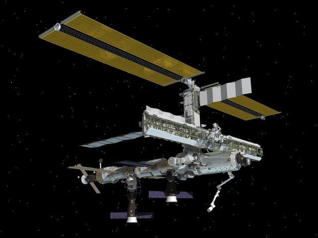 NASA image: Current Configurations of ISS for use on HSF web