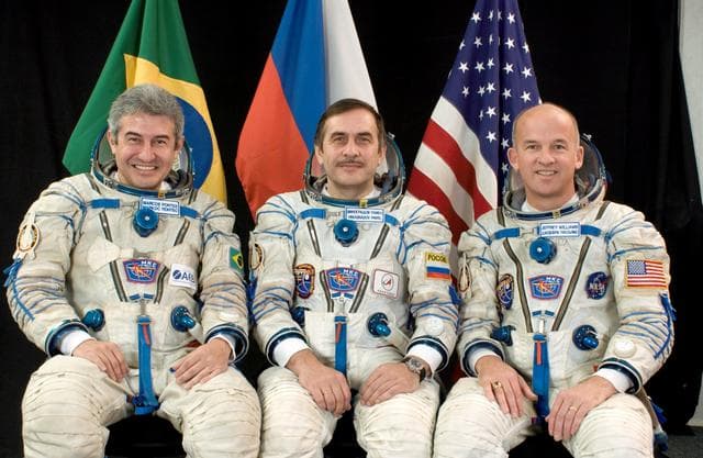 NASA image: Official Portrait of Expedition 13 Crewmembers