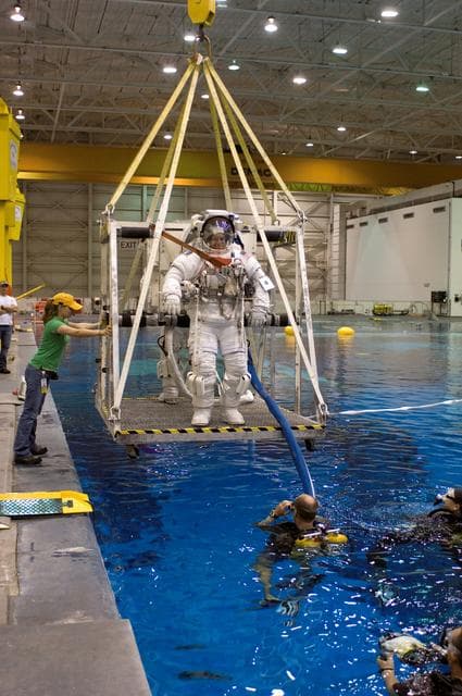 NASA image: STS-116 NBL Training