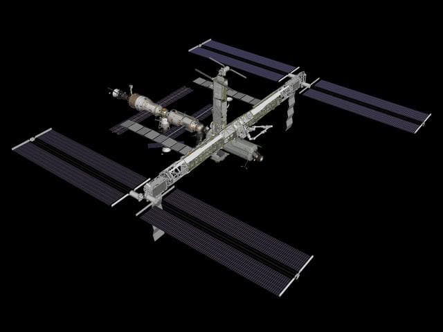 ISS Configurations during STS-115, STS-116, and STS-117 from Expedition 14 Press Kit